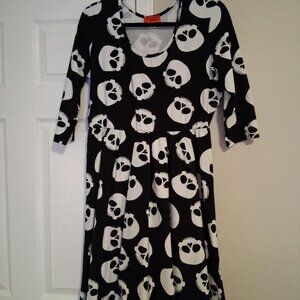 Deadly Dames brand, size 2x, Black/White dress